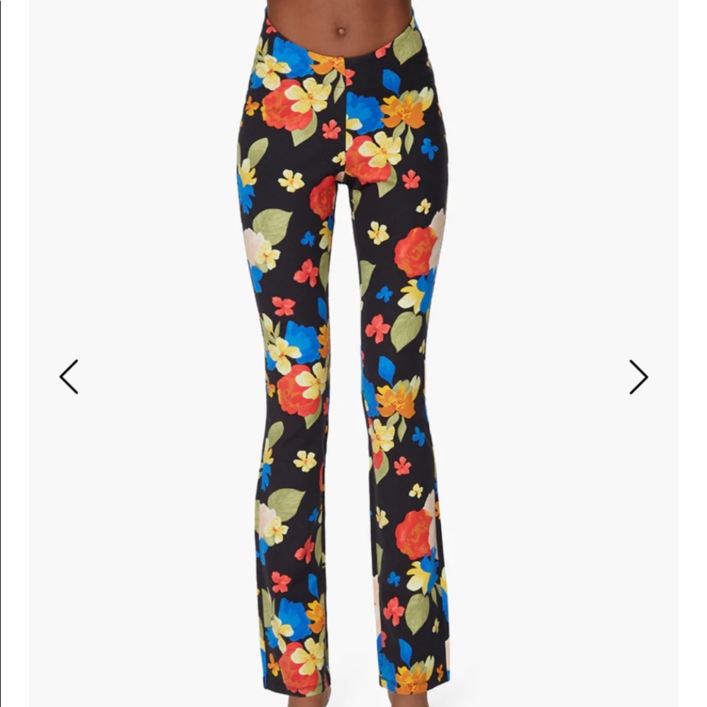 WeWoreWhat scoop front Tropicana pants